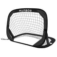 thumbnail image 1 of RUNBOW 3.3x2.2ft Pop up Portable Soccer Goal for Kids Children's Soccer Net Outdoor Fun in Backyard and Beach(3.3x2.2ft, Black,1 pack), 1 of 7