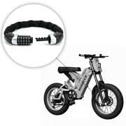 RUNDEER Ebike Locks Heavy Duty Anti Theft Combination Resistant Security Lock for Mountaind Bicycle, Hybrid Bikes,E-Bike, Scooter, Fence, Gate, Door