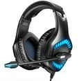 thumbnail image 1 of RUNMUS Gaming Headset with 7.1 Surround Sound, PS4 Headset with Mic & LED Light, Noise Canceling Xbox One Headset, Compatible with PS4, PS5, Xbox One, PC Laptop, Mac, 1 of 8