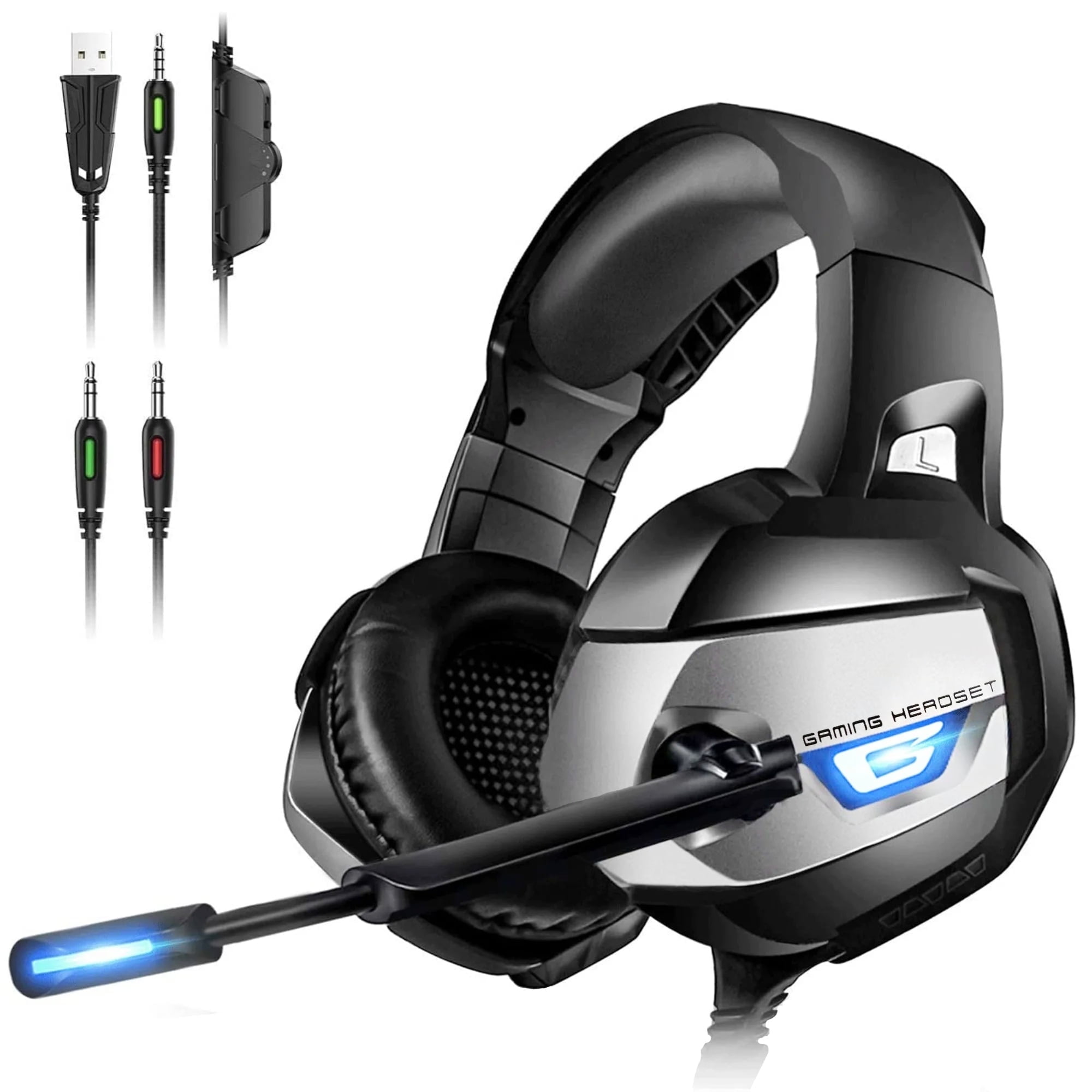 Wireless Headset Ps4 Mic Amazon RUNMUS Gaming Headset PS4 Headset