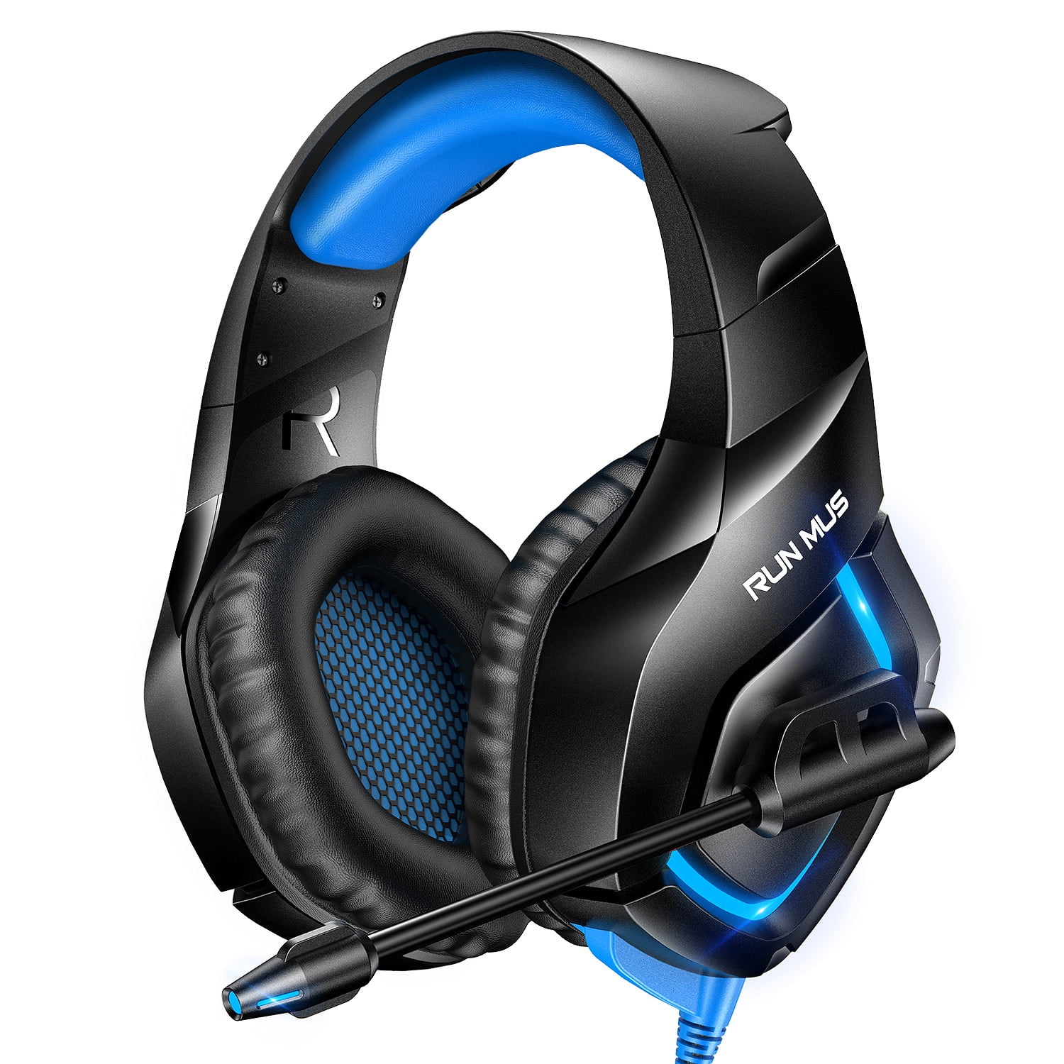RUNMUS Gaming Headset PS4 Headset Xbox Headset with 7.1