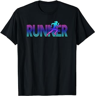 RUNNER Track & Field Cross Country Female Marathon Running T-Shirt ...