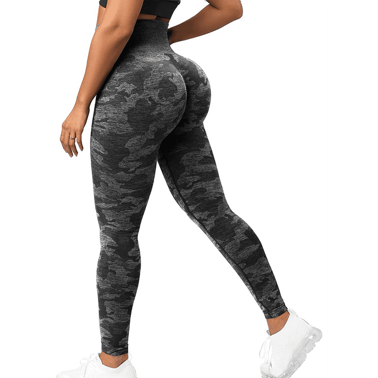 Kamo Fitness High Waisted Pants 25 Inseam Kaya Leggings with Pockets Butt  Lifting Soft Workout Training Tights, Grey Camo Print, X-Small : :  Clothing, Shoes & Accessories