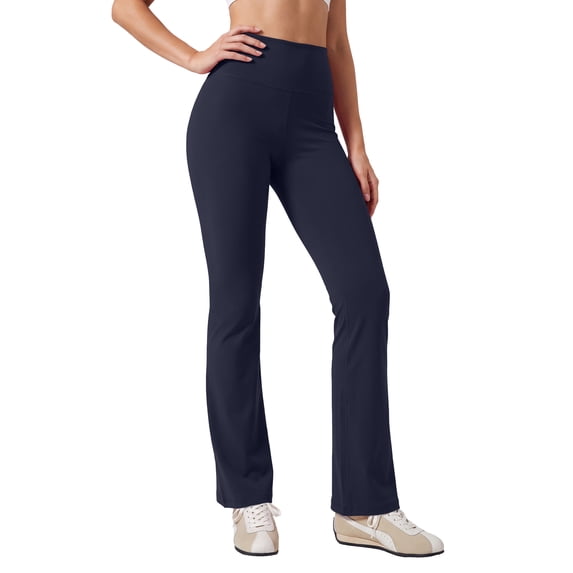 RUNNING GIRL Women's Yoga Pants, Highwaist Flared Workout Pants with Pockets,Sises S-XXL