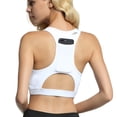 thumbnail image 1 of RUNNING GIRL Women's Racerback Sports Bra, Medium Support Padded Yoga Bra with Removable Cups, Breathable Workout Tank Top for Gym Running Training, 1 of 4