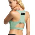 thumbnail image 1 of RUNNING GIRL Women's Racerback Sports Bra, Medium Support Padded Yoga Bra with Removable Cups, Breathable Workout Tank Top for Gym Running Training, 1 of 4