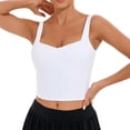 thumbnail image 1 of RUNNING GIRL Women’s Workout Tank Top Cropped Athletic Top Square Neck Sleeveless Yoga Shirt, 1 of 5