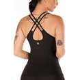 thumbnail image 1 of RUNNING GIRL Yoga Tank Tops for Women Built in Shelf Bra B/C Cups Strappy Back Activewear Workout Compression Tops, 1 of 7