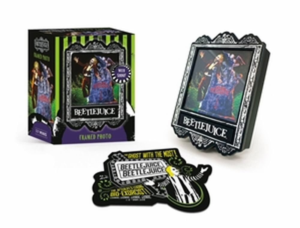 RUNNING PRESS STAFF: Beetlejuice: Framed Photo: With Sound! (Hardcover)