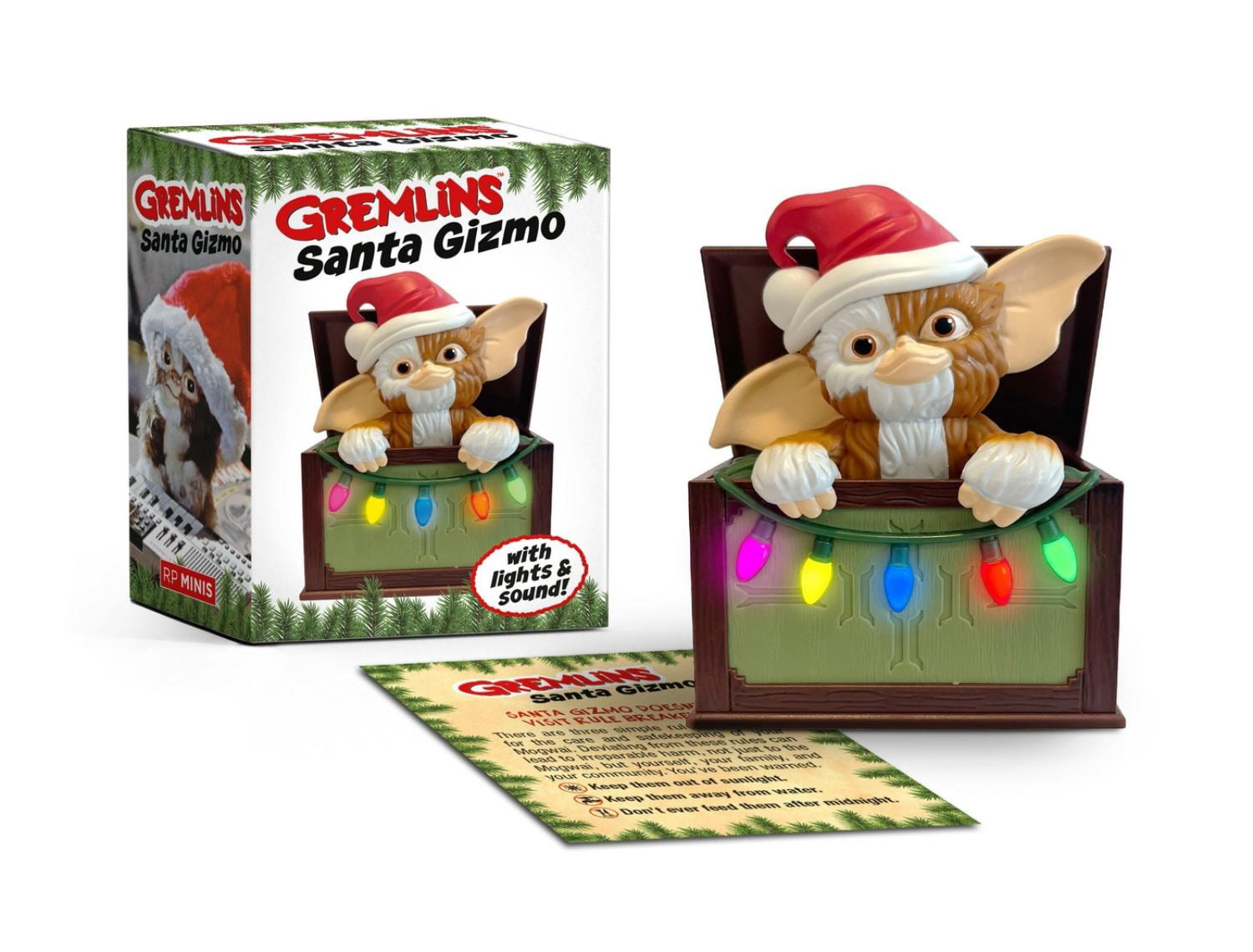 Running Press, Gremlins: Santa Gizmo Hardcover, With Lights and