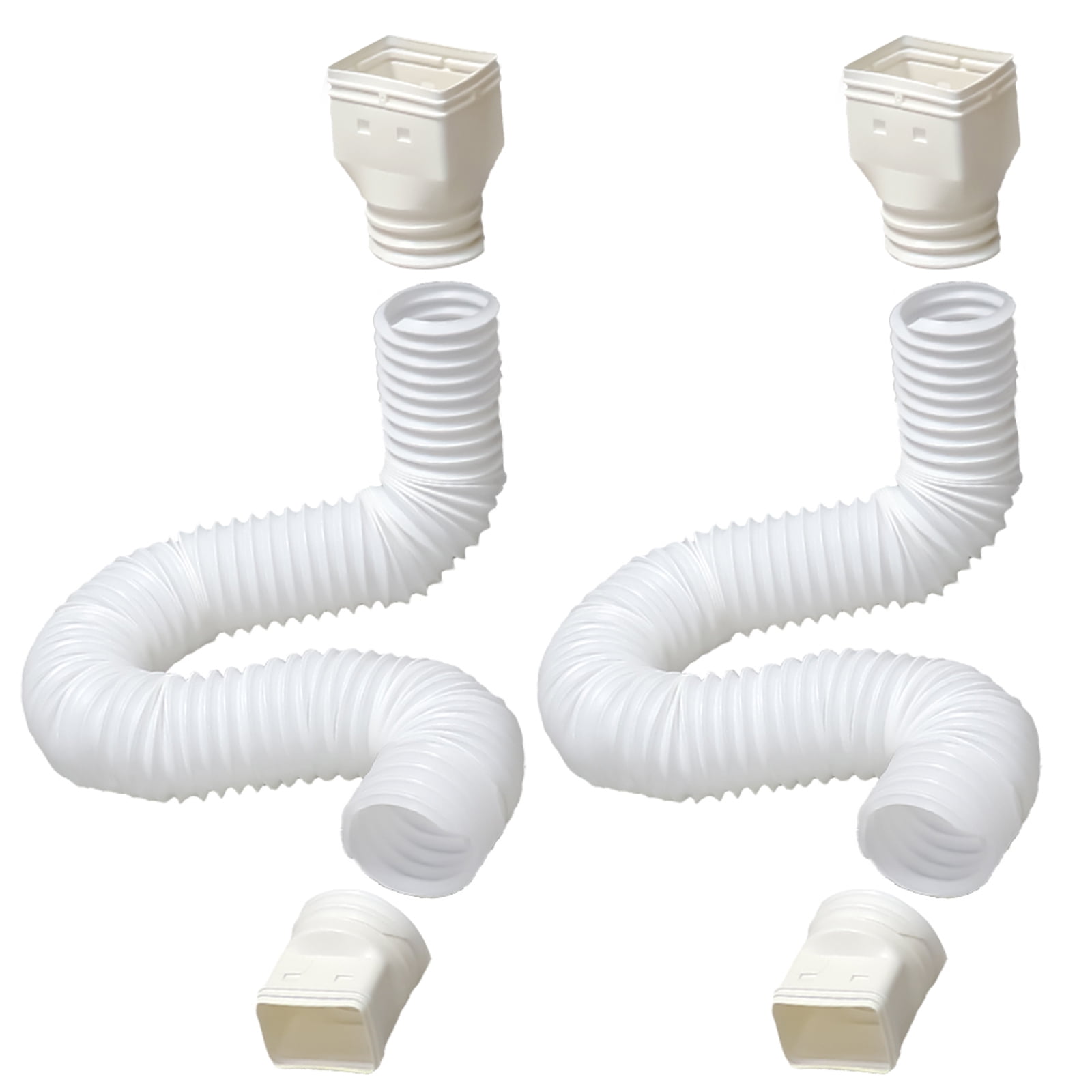 RUNOLIG Downspout Drain Extender,Flexible Rain Gutter Extension