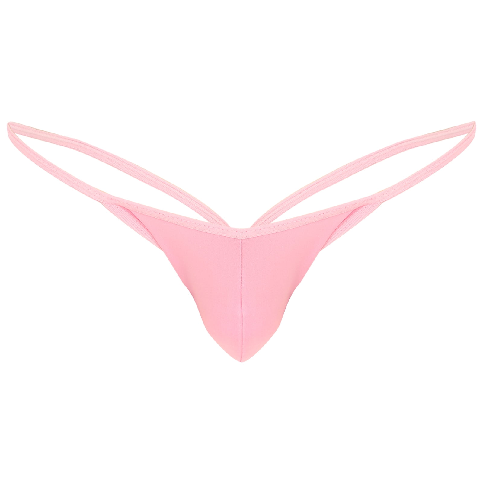 1 String Brief RUNQHUI Men's G String Micro V String Briefs Bulge Pouch Thong ...