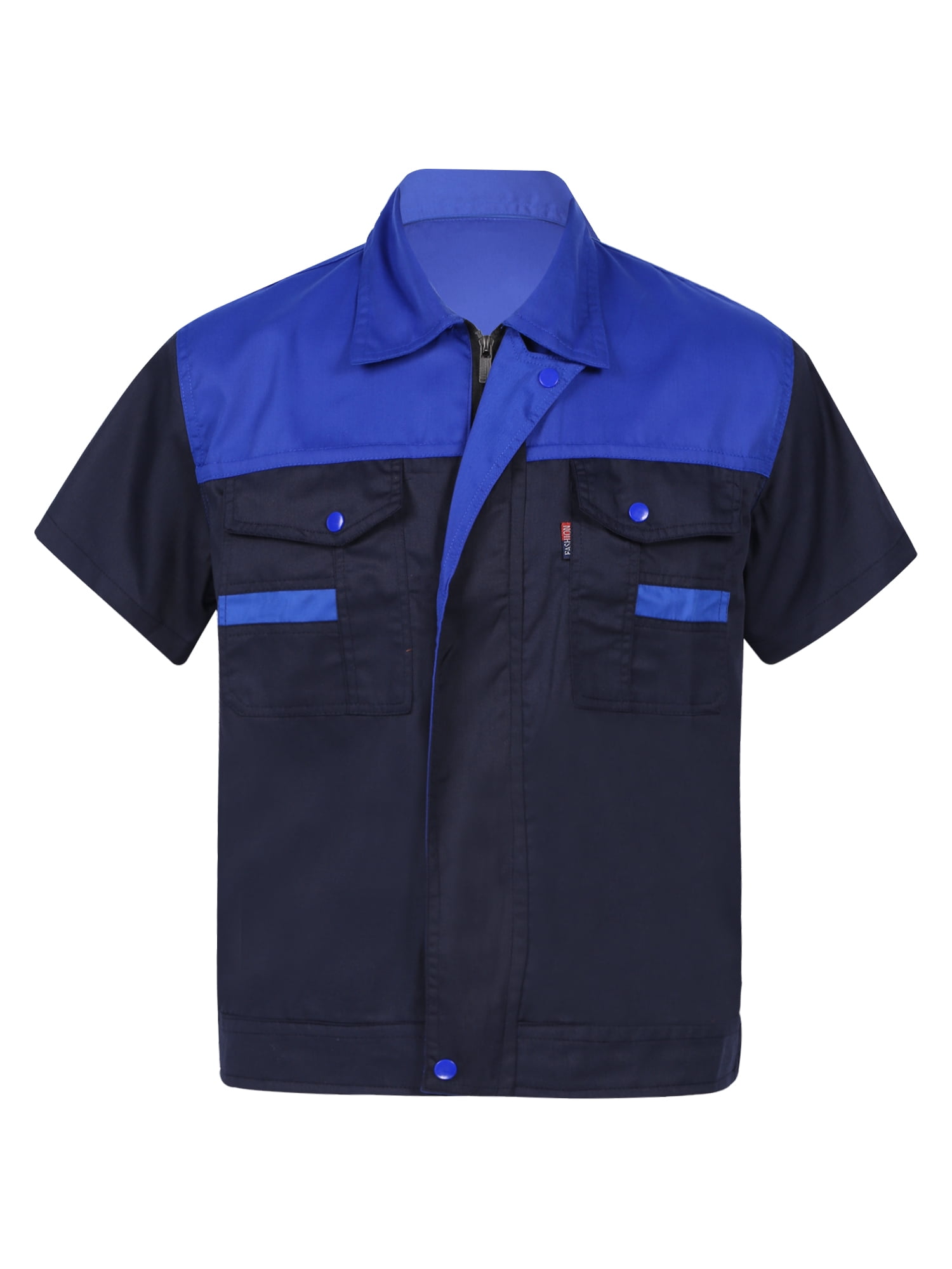 Short Sleeve Tee - Roadwork Orange & Blue