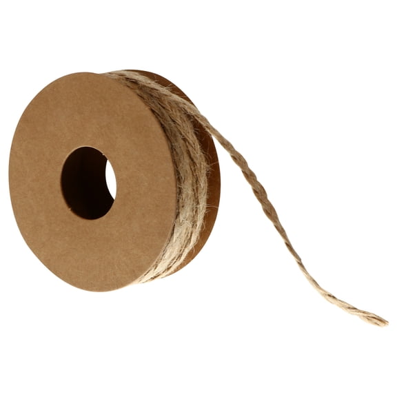 RUNROTOO 1 Roll Braided Ribbon for Decorative Wrapping Khaki Plastic 914cm x 0.3cm