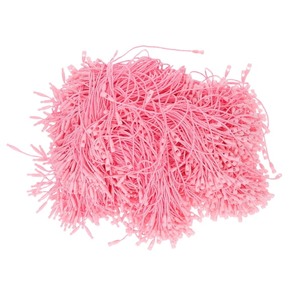 RUNROTOO 1000Pcs Pink Ornament Ribbon String for Secure Hanging of Christmas Tree Decorations