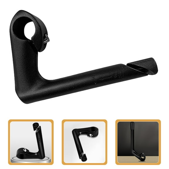 RUNROTOO 1Pack Extension Stem Shaped for Comfortable Riding Posture 7.9x3.1x0.8in