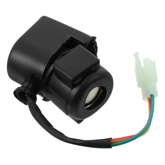 RUNROTOO 1Pcs Black Plastic Starter Solenoid Relay for Atv Scooter Gokart Off-Road Motorcycle Vehicle Startup