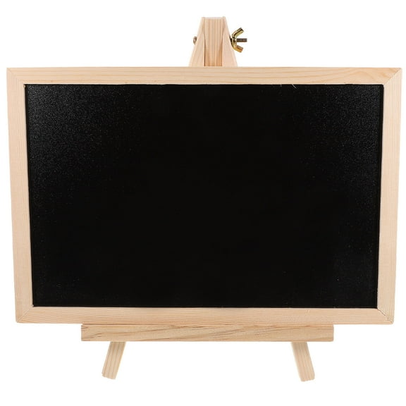RUNROTOO 1Pcs Desktop Blackboard for Writing Simple Design Rectangular Decoration Office Use