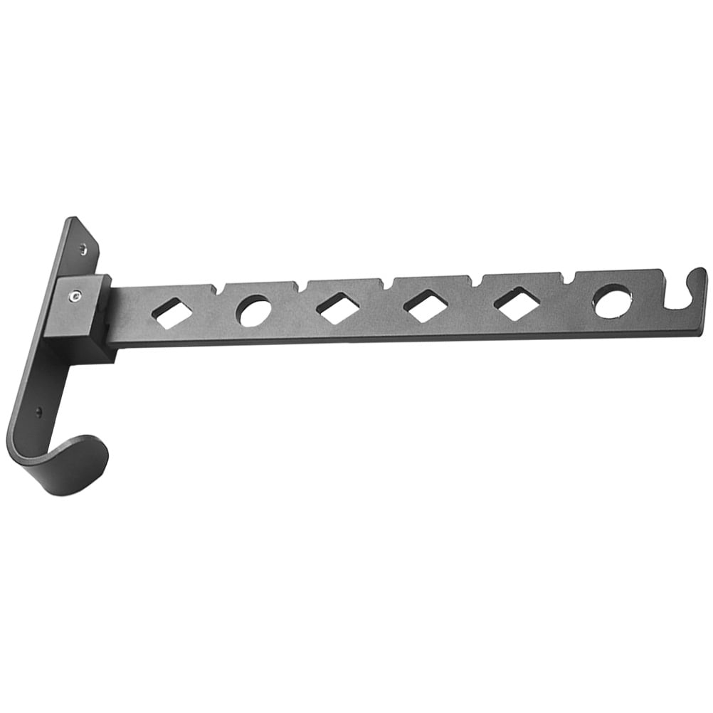 RUNROTOO 1Pcs Laundry Racks for Drying Clothes Wall Mounted in Black ...