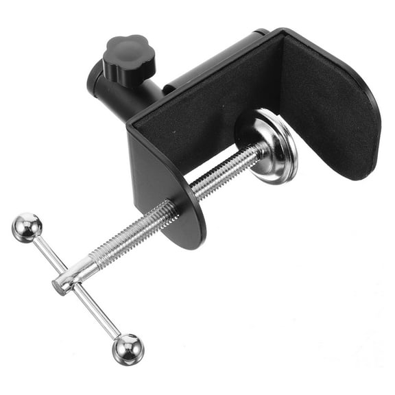 RUNROTOO 1Pcs Mounting Clamp for Desks with Stable and Reliable Design