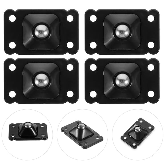 RUNROTOO 20Pcs Caster Wheels for Furniture with 360 Degree Rotation and Easy Movement