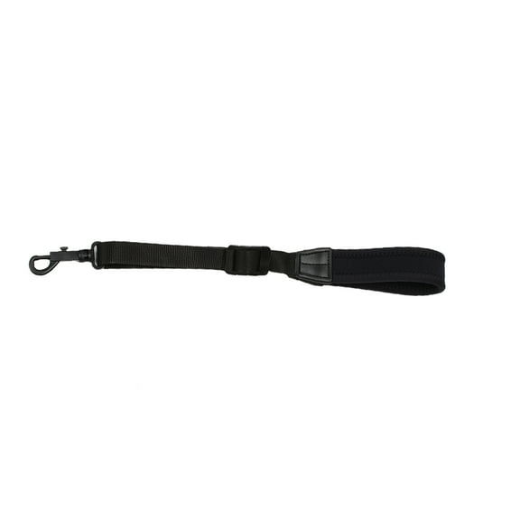 RUNROTOO Saxophone Shoulder Neck Strap Black Braid Professional Players 1Pcs 17.7*1.4*0.4In