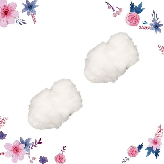 RUNROTOO Diy Cloud Ornament Party Decorations Clouds White 2Pcs 9.8X7.9X7.9in