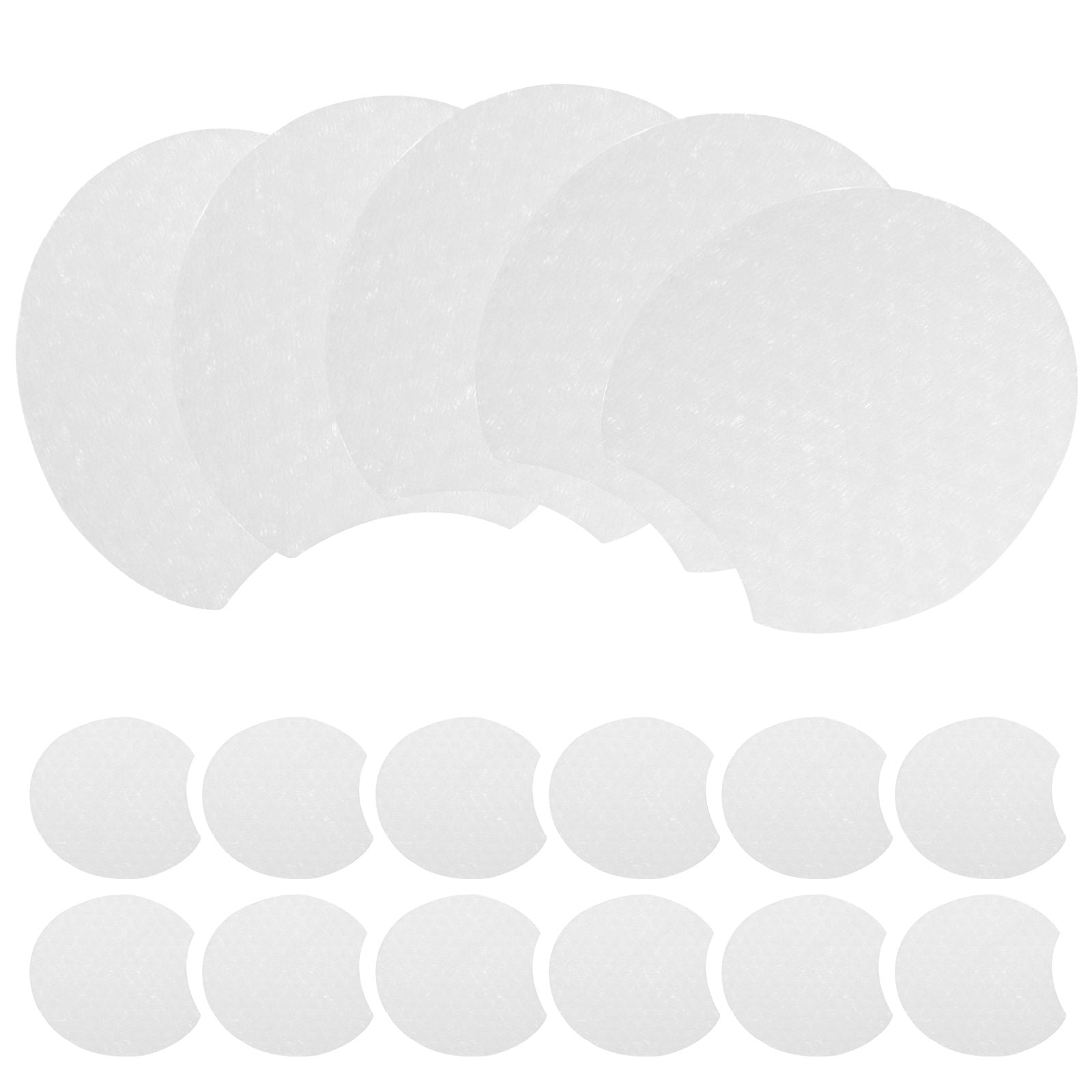 RUNROTOO 600Pack Cotton Pads Makeup Remover Non Woven Fabric 2.3x2.3in for Face Cleansing Women Girls