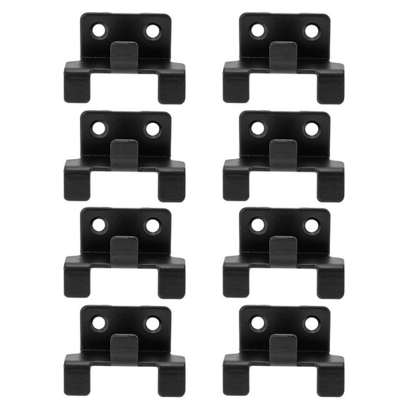 RUNROTOO 8Pcs Sturdy Design Iron Tile Wall Support Hangers for Construction Projects 1.8x1.3in