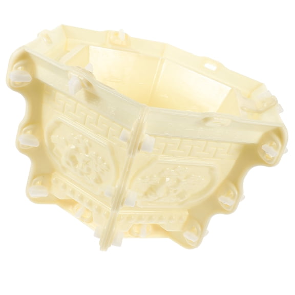 RUNROTOO Concrete Planter Pot Molds 1Set Plastic Material for Home Decoration and Diy Projects