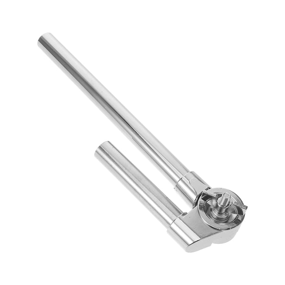 RUNROTOO Drum Mount Bracket Zinc Alloy Stable Support For Percussion Instruments 1Set 12.2X2.8X2.2In