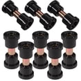 thumbnail image 1 of RUNROTOO Golf Cart Accessories 8Pcs Black Rubber Spring Bushings Kit, 1 of 8
