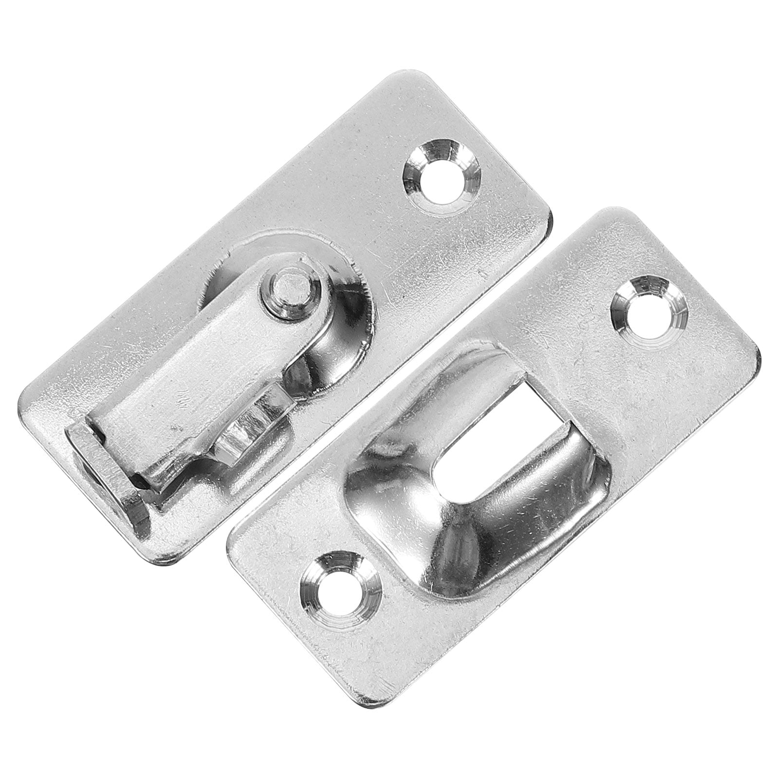 RUNROTOO Heavy Duty Door Latch Stainless Steel Sliding Latch for Office ...