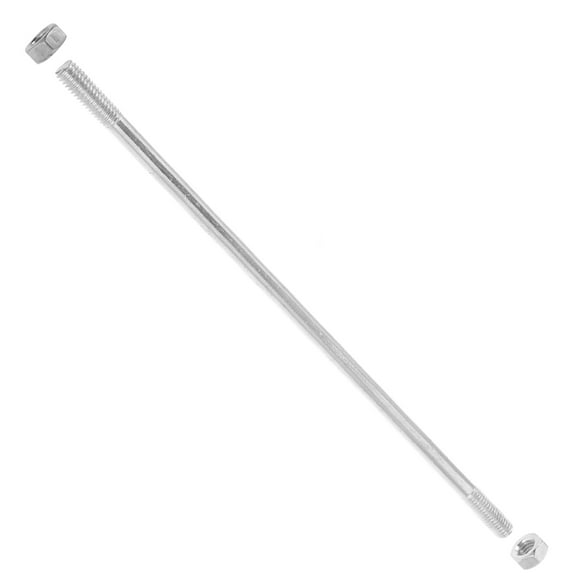 RUNROTOO Metal Mop Drain Bucket Pole Silver Water Extraction Household Cleaning 1Set