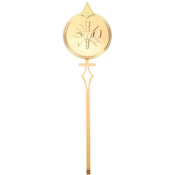 RUNROTOO Metal Wall Clock Pendulum 1Set Golden Ersatzpendel for DIY Projects
