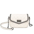 thumbnail image 1 of RUNSOON Quilted Crossbody Bags Purse for Women Trendy Cross Body Bag Shoulder Handbags, White, 1 of 7