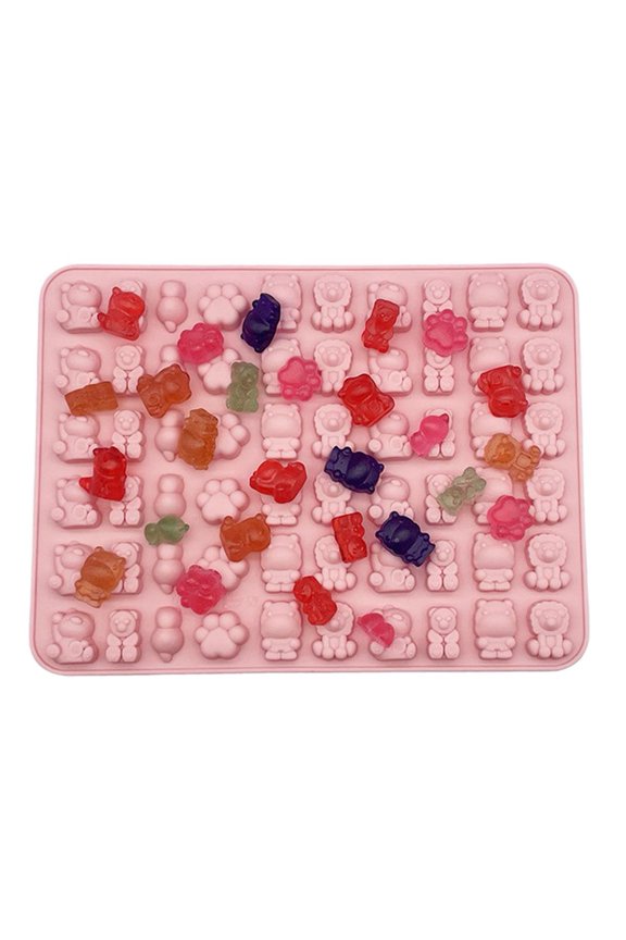 Candy Mold Cartoon Animal Baking Tools High Temperature Resistancej
