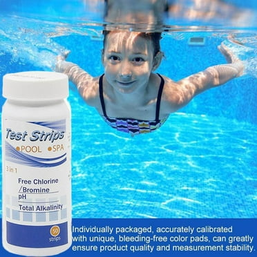 RUOYING Chlorine Dip Test Strips Hot Tub SPA Swimming Pool PH Tester Paper Bottle X 1~ S5K3