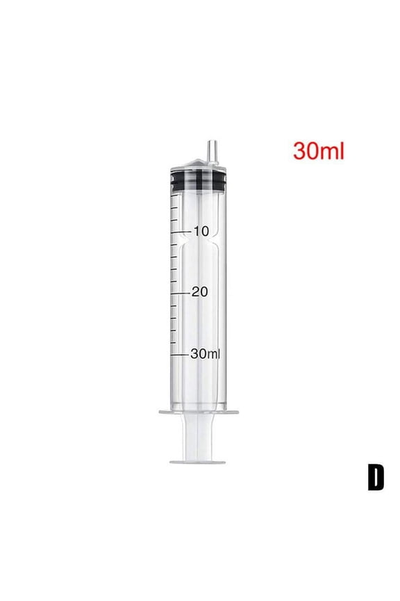 Nutrient Sterile Syringe Measuring Tools DIY Plastic Reusable 5-30ml NEW