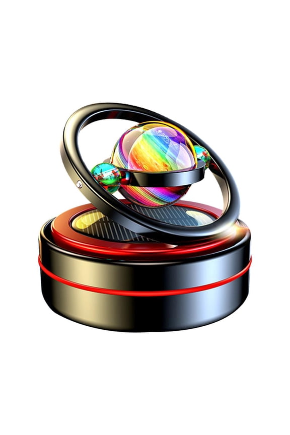 Solar Rotating Aromatherapy Rotating Car Diffuser Dashboard Ornamentsw