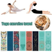 RUOYING Yoga Pilates Mat Cover Towel Blanket Fitness Workout Z Microfiber USN Y2J0