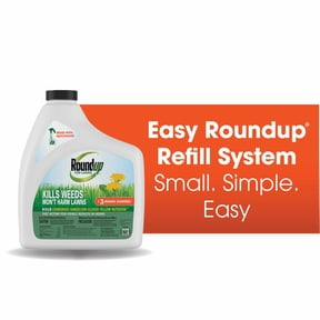 Roundup For Lawns1 Refill for QuickHand Sprayer, For Use on Northern Grasses, 1.5L