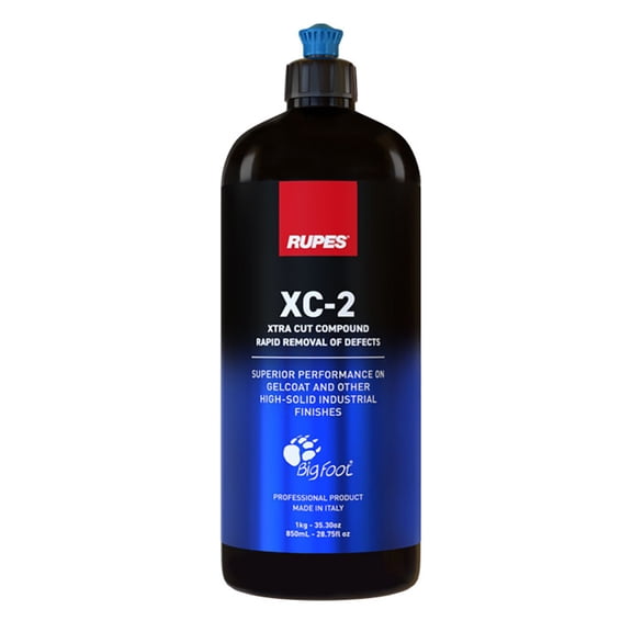 RUPES 9.XC2 Extra Cut Compound, 1000ml/33.8oz