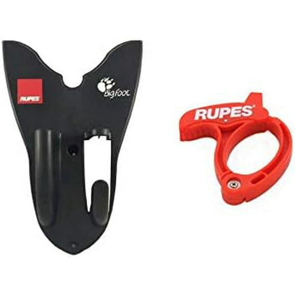 RUPES BigFoot Wall Mount Tool Holder, Includes Mounting Screws- with cord clamp