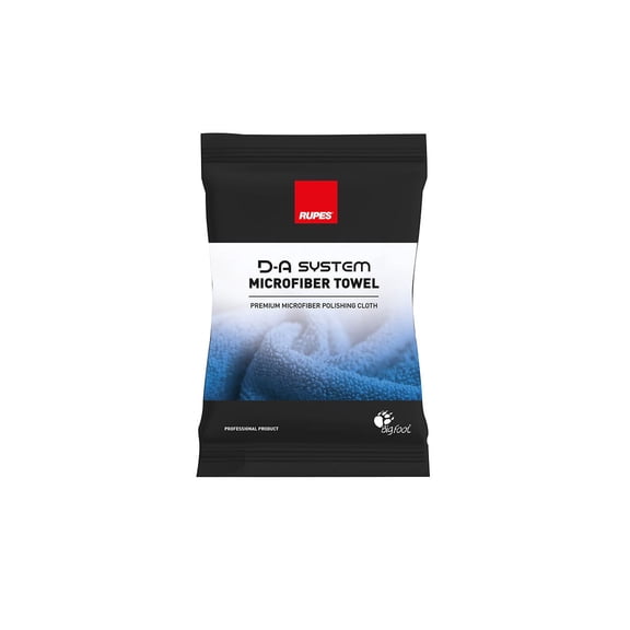 RUPES Blue Microfiber Towel  Soft, Scratch-Free Cloth for Perfect Detailing Results.