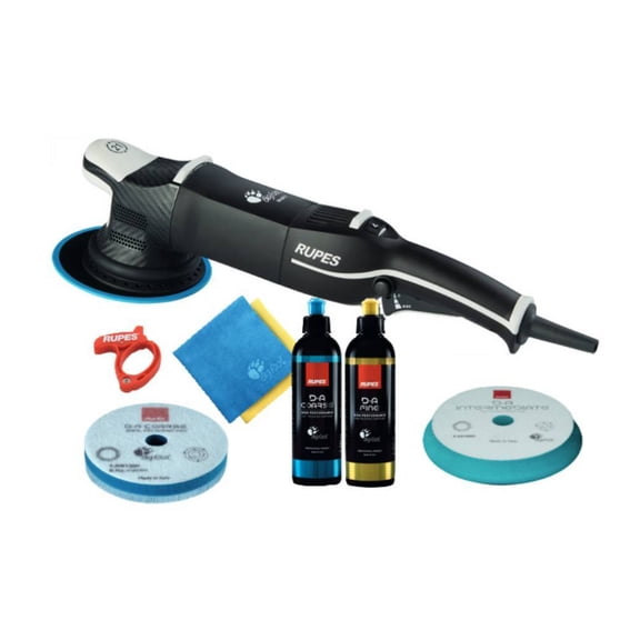 RUPES LHR21V Starter Kit for BigFoot Mark V Random Orbital Polisher with Additional Accessories Included