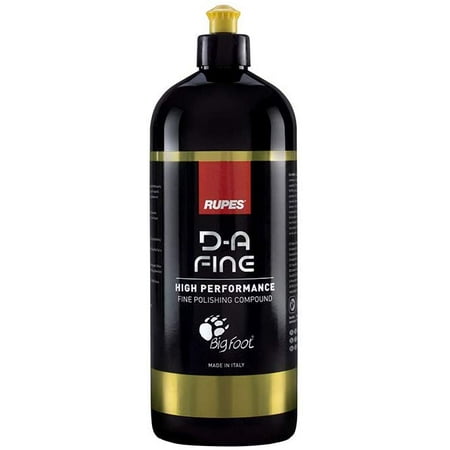 RUPES New D-A Fine Polish - HIGH Performance FINE POLISHING Compound - 1 Liter