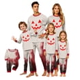 thumbnail image 1 of RUPKUL Gory Matching Halloween Pajamas for Family Spooky All-Over Print Long Sleeve Couples Halloween Pajama Set for Adults, 1 of 4