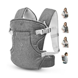 Boppy Baby Carrier—ComfyChic | Pearl Gray with Vegan Leather