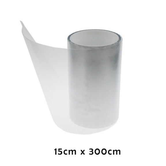 RUQLKF 300x15cm Transparent Car Vinyl Wrap Film Protective Clear Sticker for Auto Motorcycle Bike Notebook